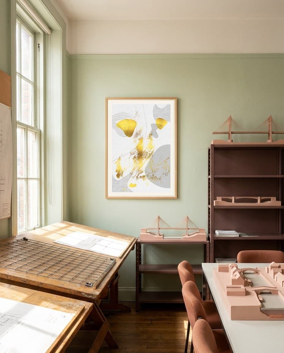 Mid-Century Vintage No. 1 | gold